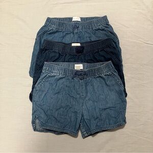 The Children’s Place Denim Pull Up Shorts Size 12